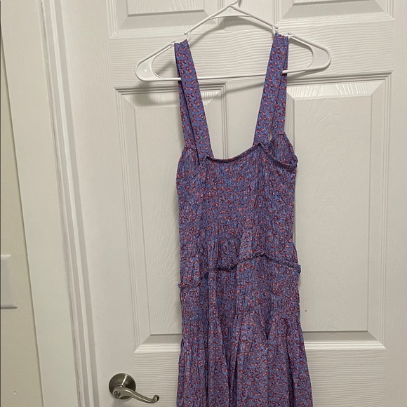 NWT J. Crew Medium Smocked Midi in Summer Fields Print Dress - Picture 9 of 10